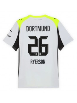Billige Borussia Dortmund Julian Ryerson #26 Bortedrakt 2025-26 Kortermet